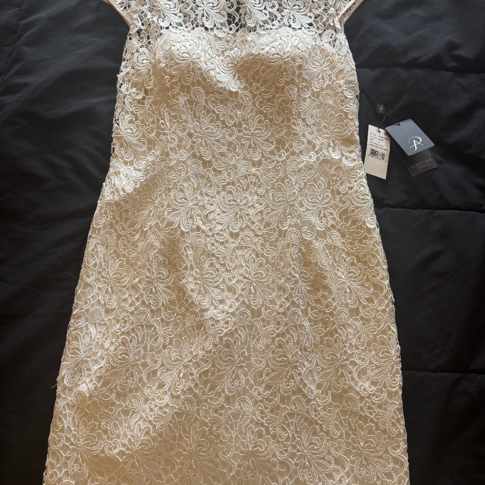 Adrianna Papell lace dress
